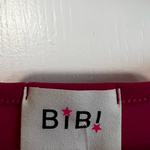 Pink Frilly Strap Tank Top size Small by Bibi - Picture 3 of 3